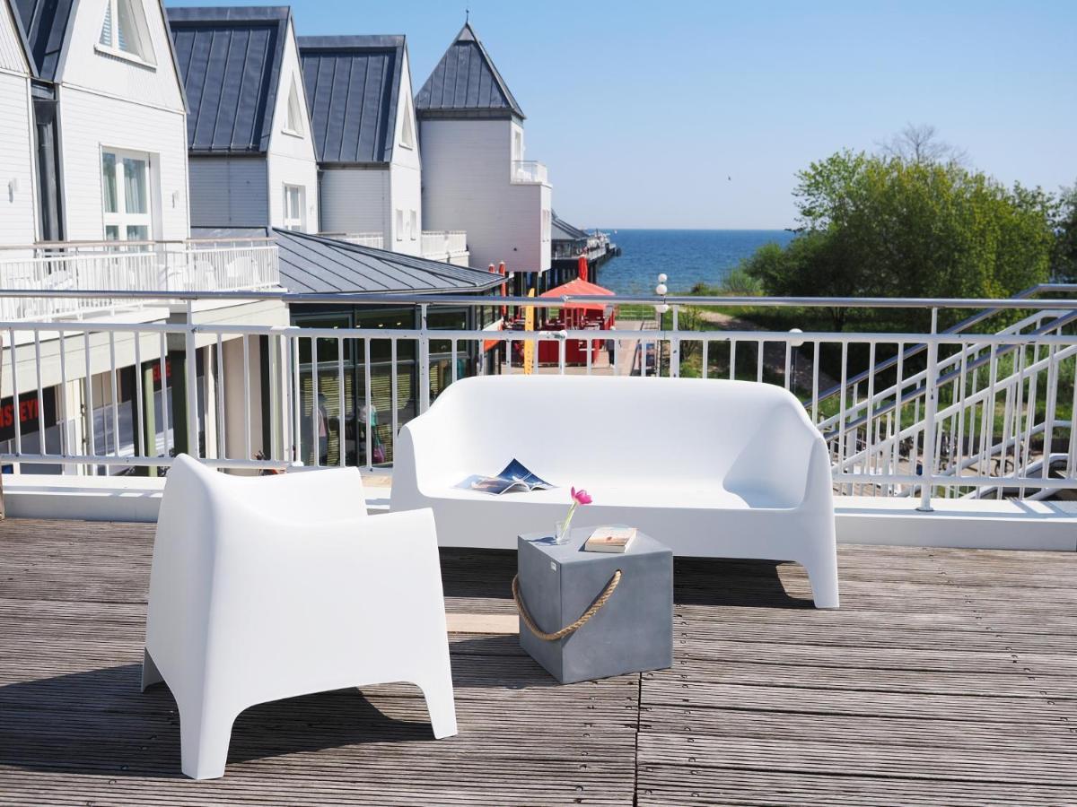 Seebruecke Heringsdorf - Appartement Mit 2 Schlafzimmern Und Terrasse S22 Dış mekan fotoğraf
